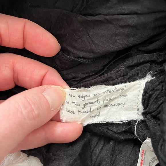 Free People Dress - Black - Deep V-Neck - Size Small - Picture 9 of 10